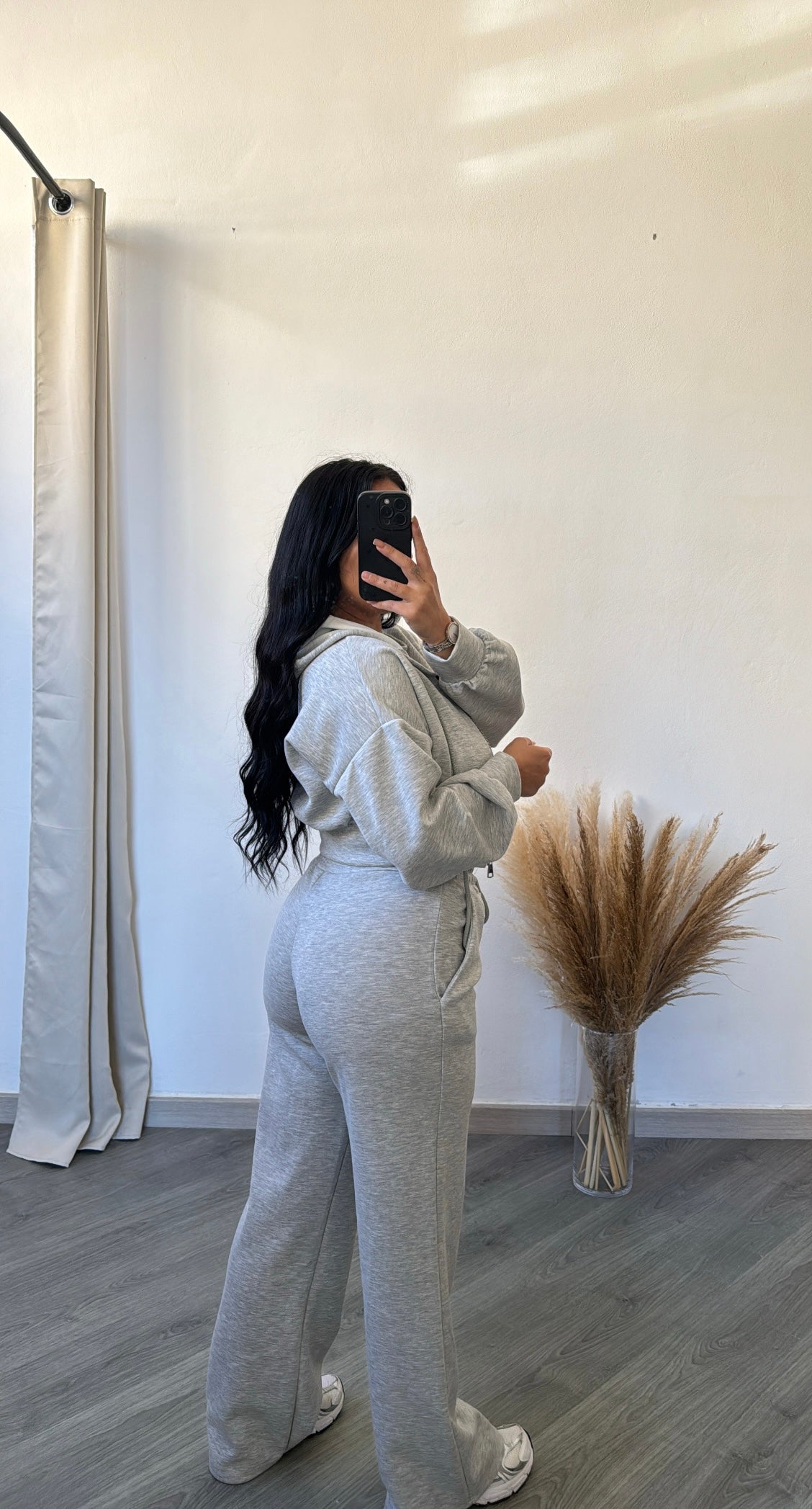 Fato de treino cinzento