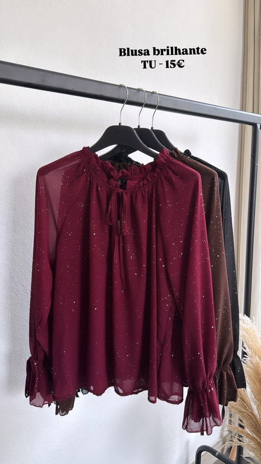 Blusa com brilho