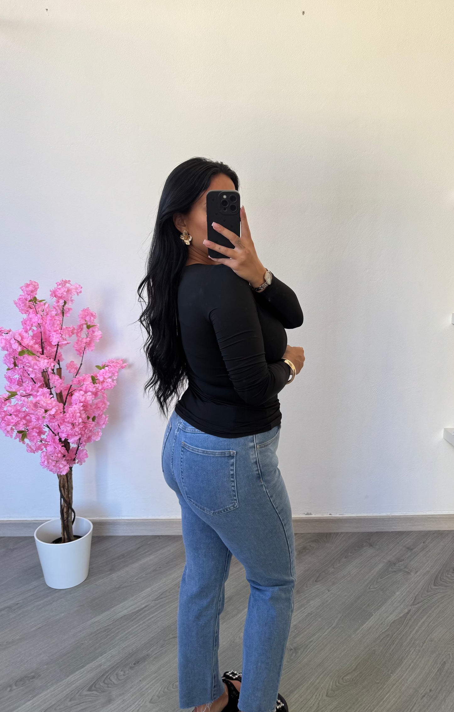 Camisola de manga comprida