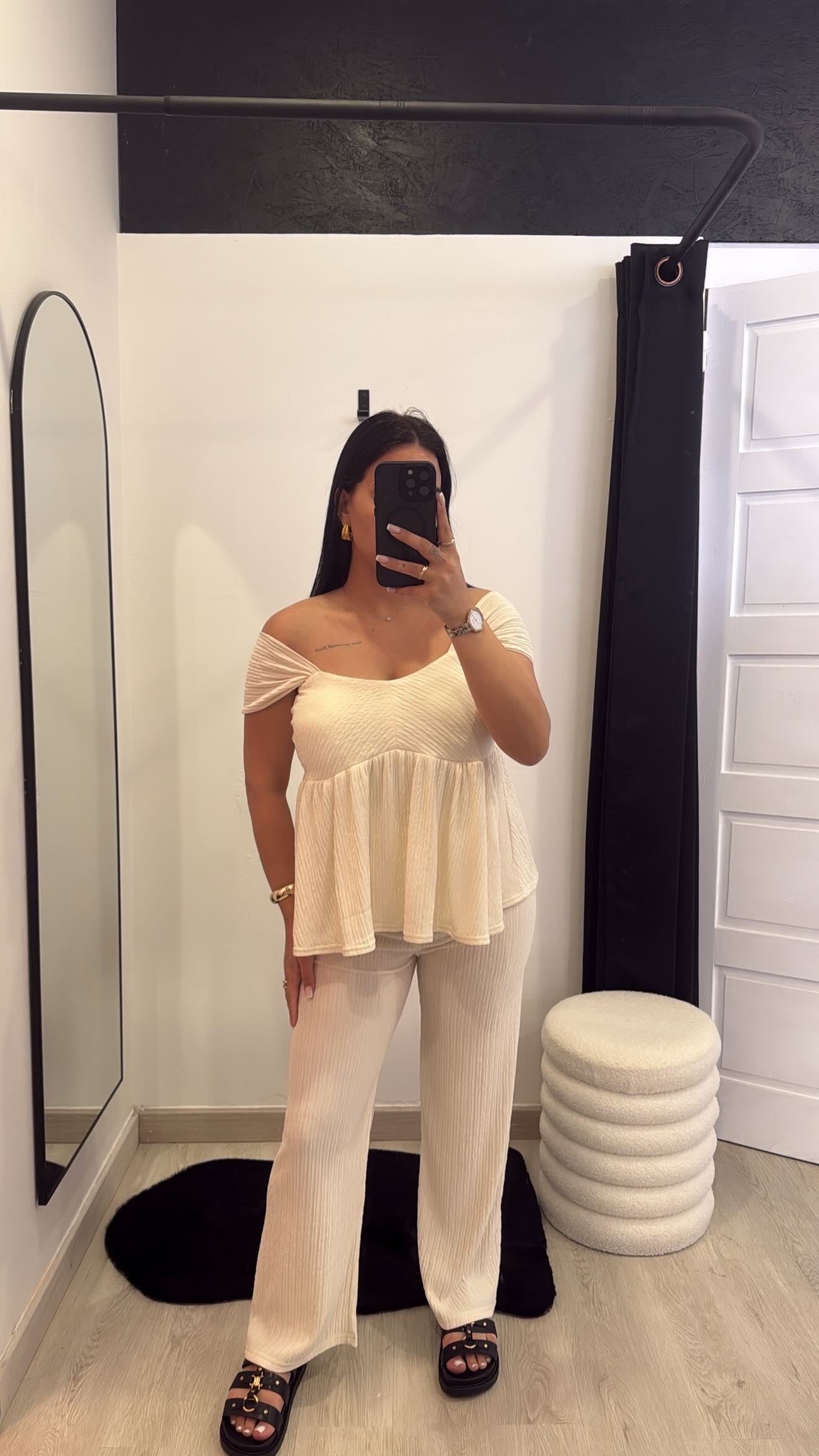 Conjunto Alicia - bege
