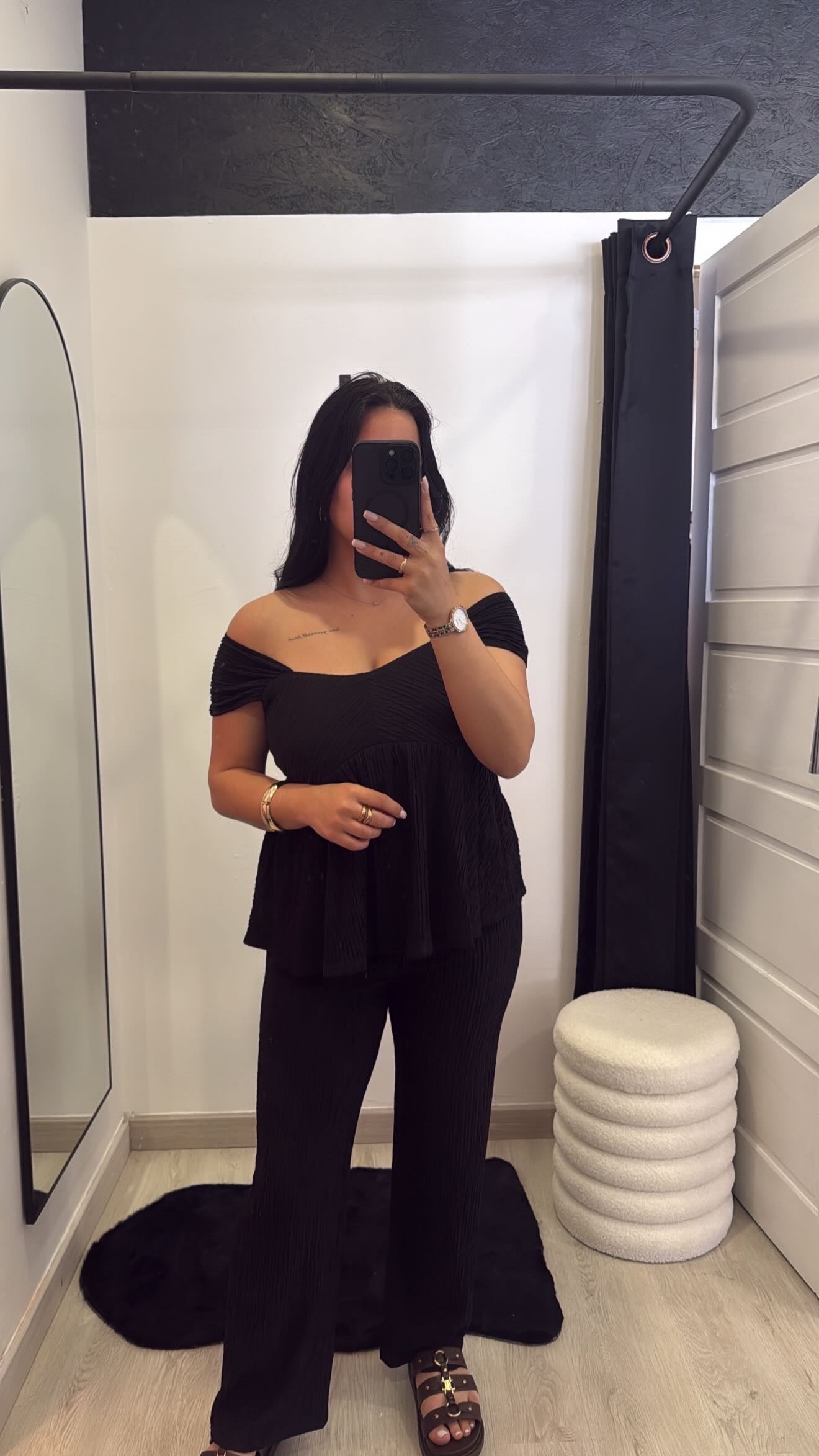 Conjunto Alicia - preto