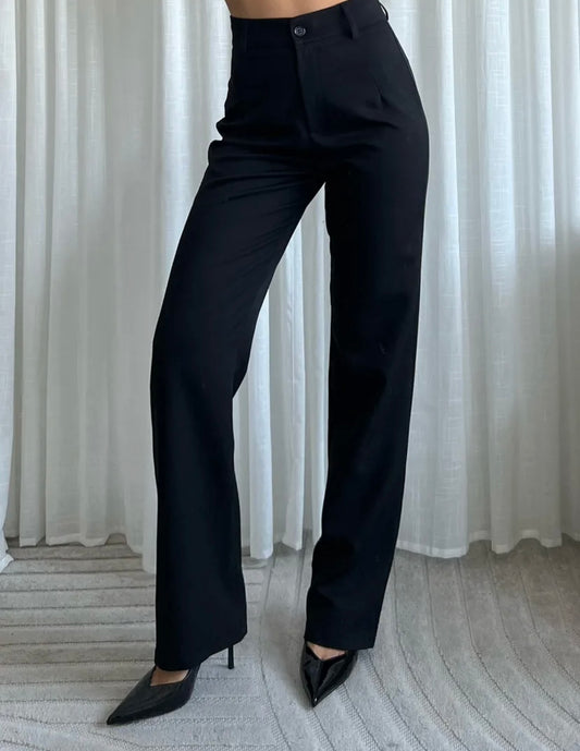 Calças clássicas - preto