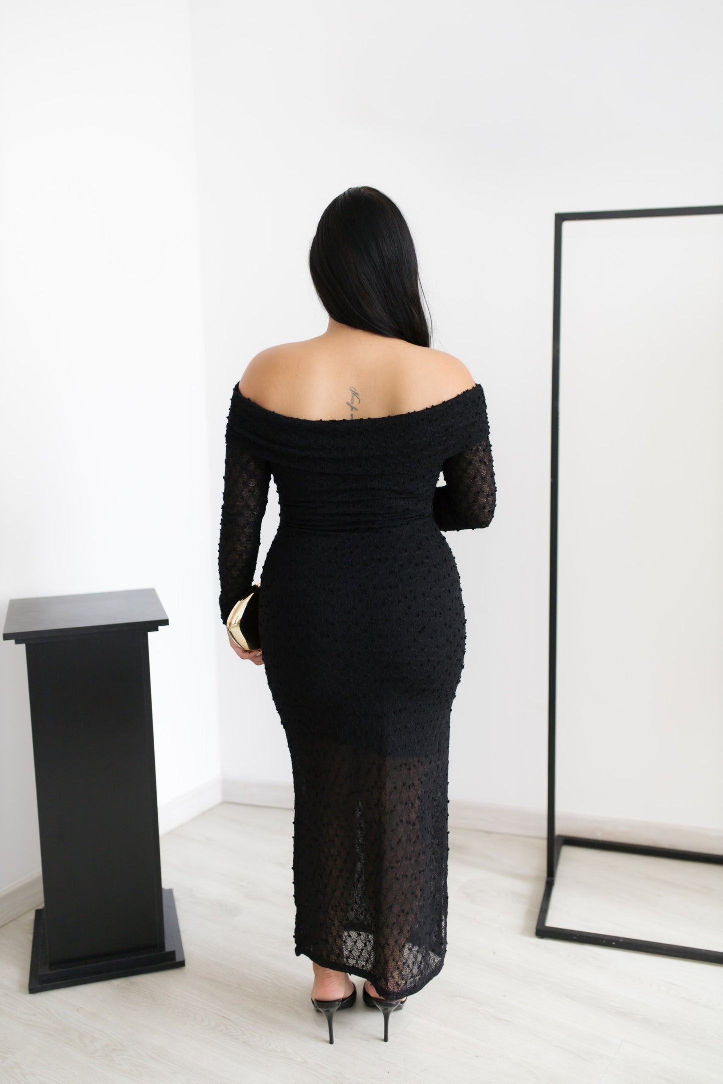 Vestido comprido Glamour