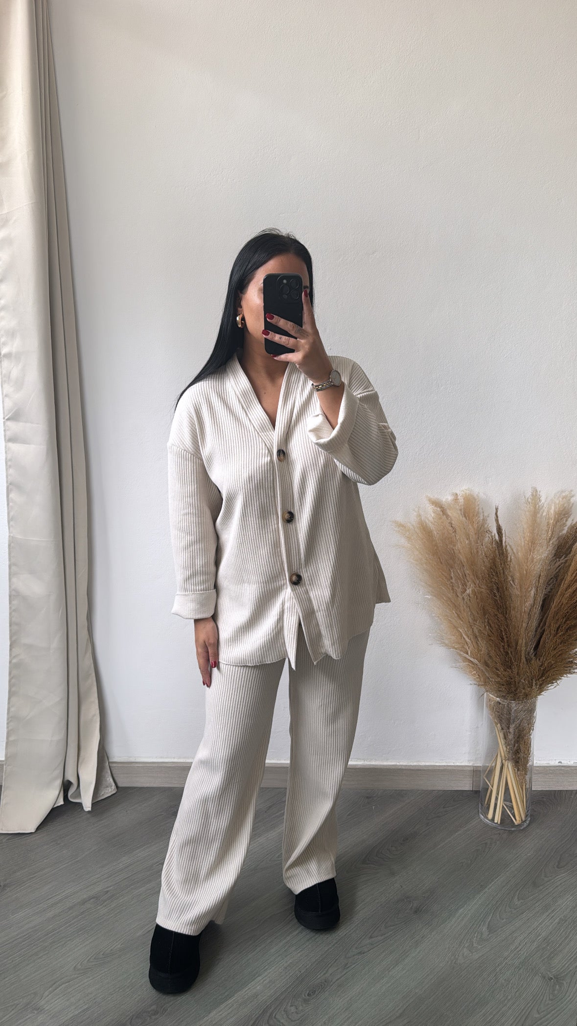 Conjunto comfy - creme