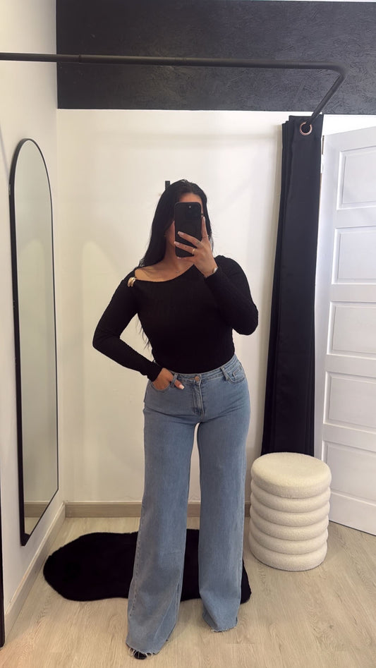 Calças de ganga Wide leg REDIAL - azul