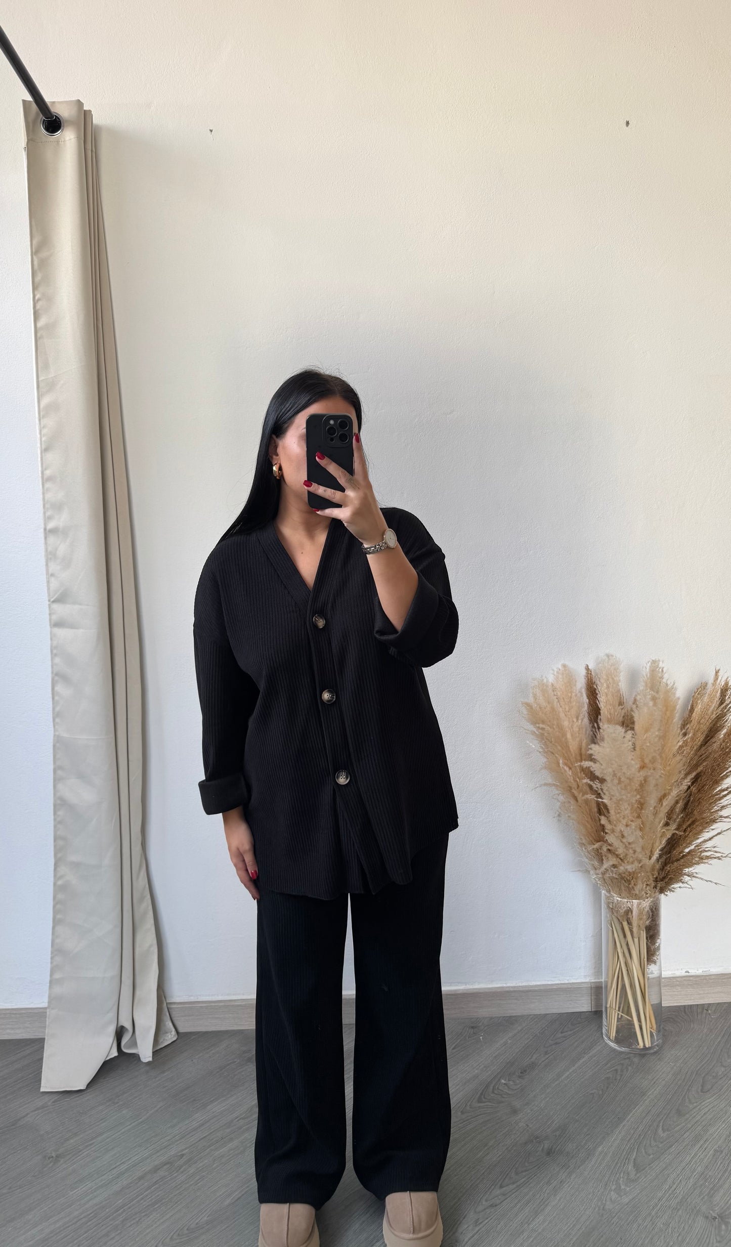 Conjunto comfy - preto