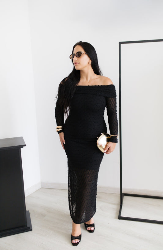 Vestido comprido Glamour